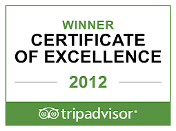 certificate of excellence 2012